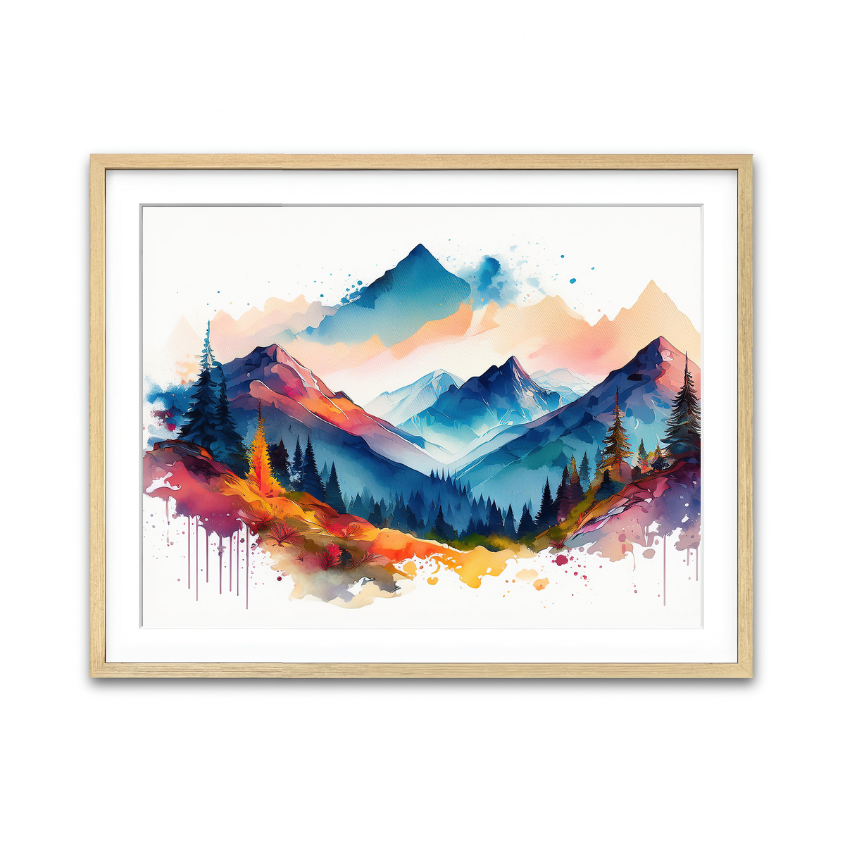 Framed Print 4x3 Natural