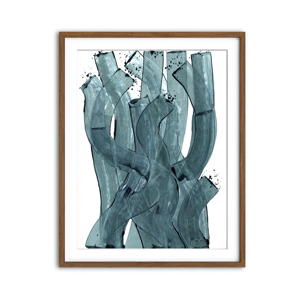 Framed Print 3x4 Walnut