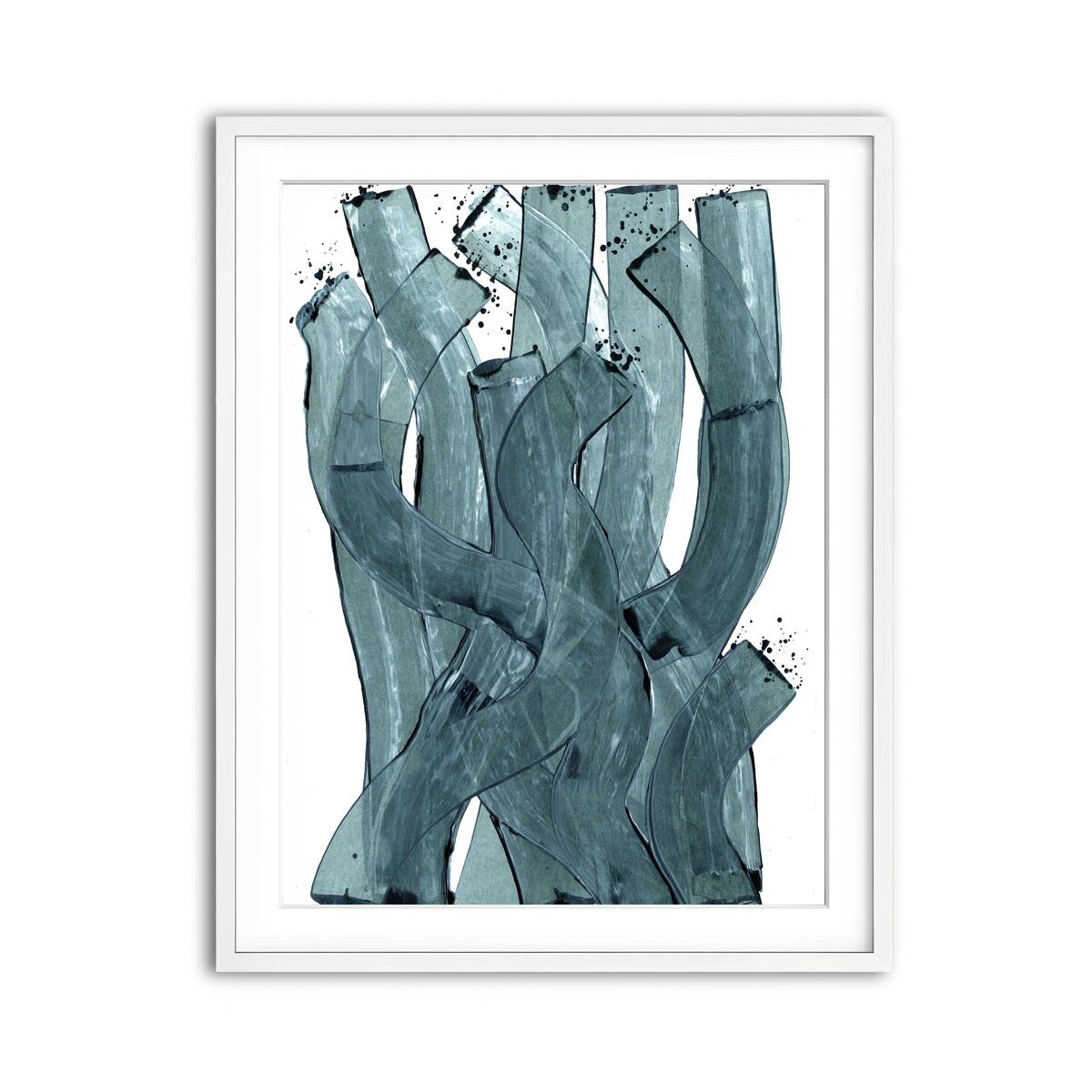 Framed Print 3x4 White
