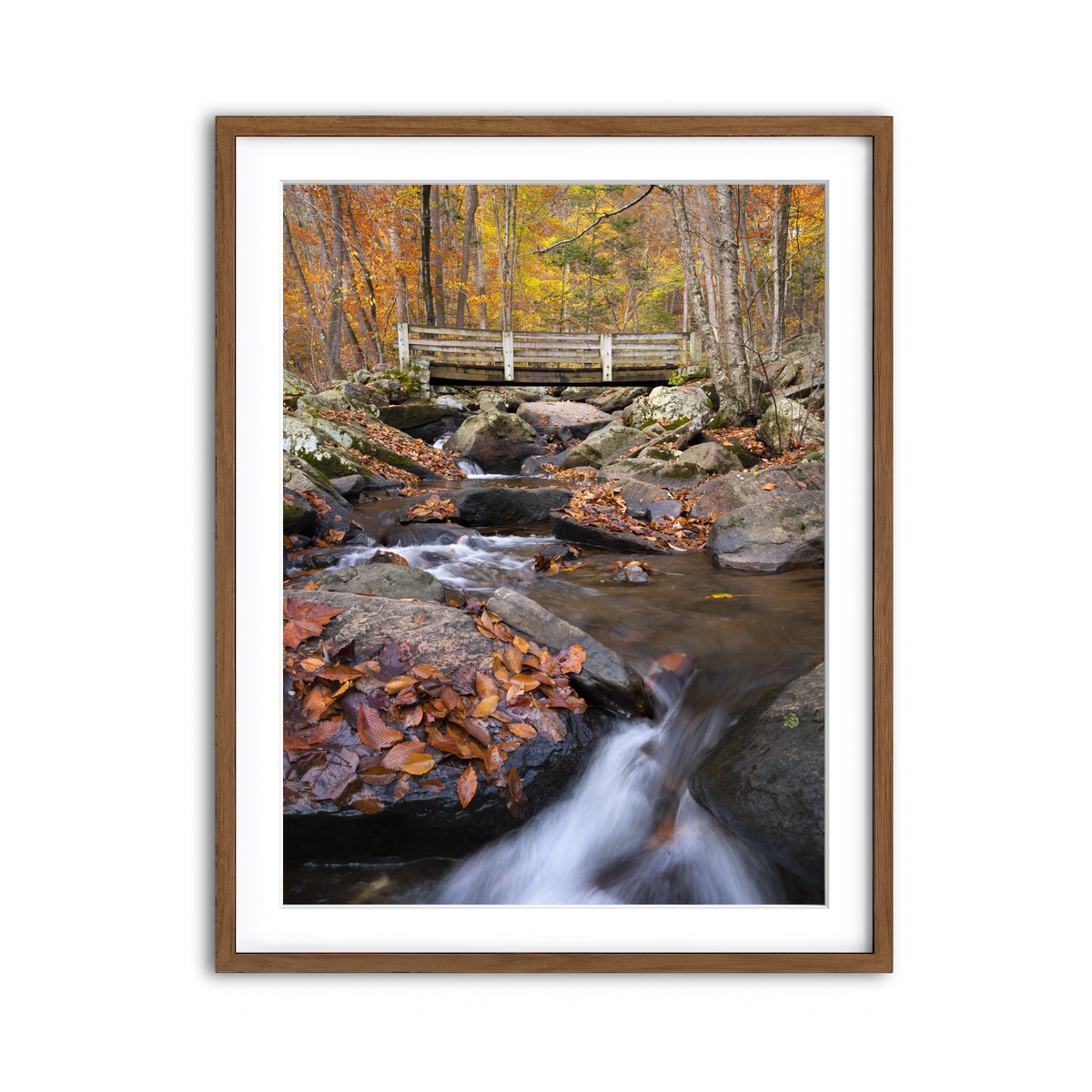 Framed Print 3x4 Walnut