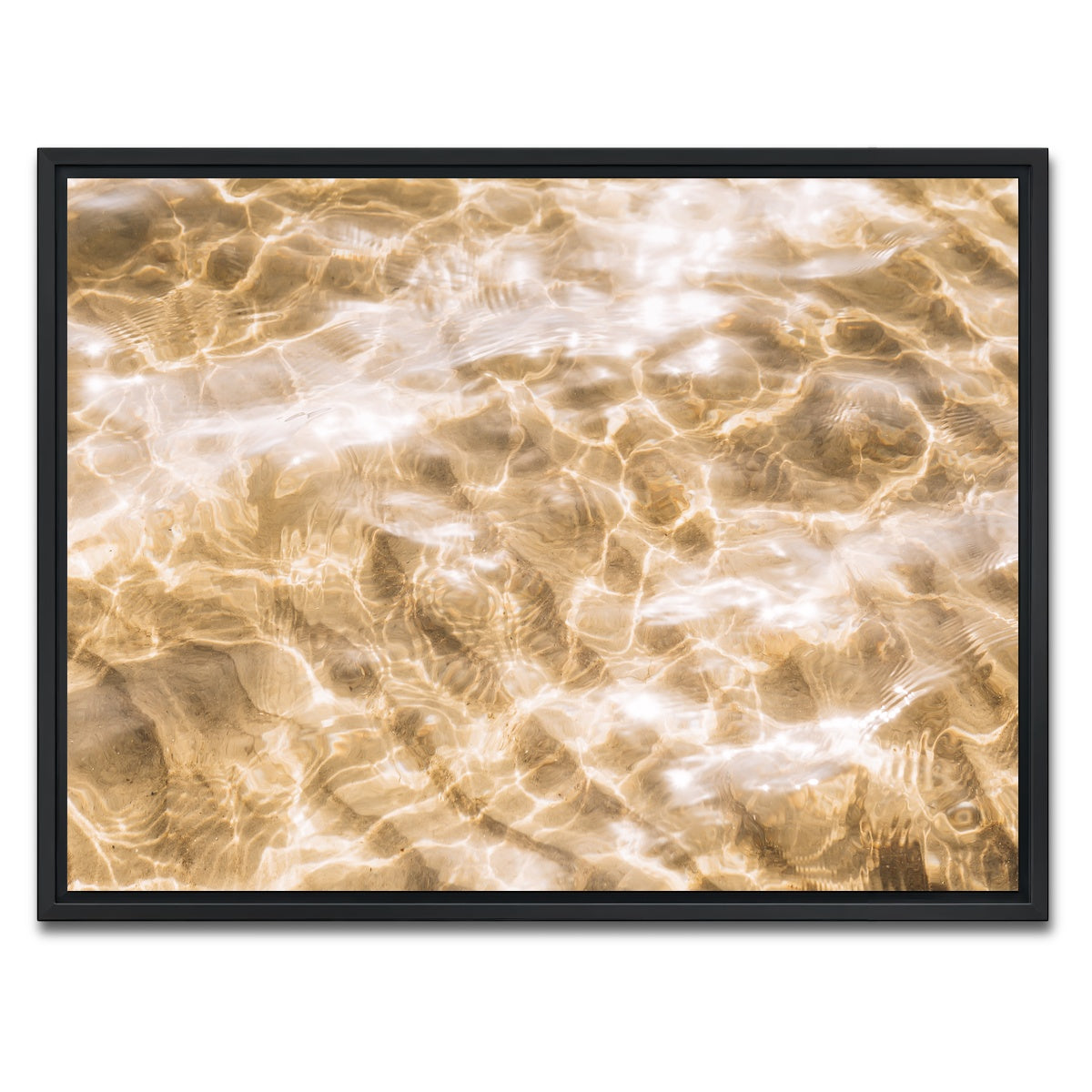 AUTO-MOCKUP WHITE | Water | 1 Piece | Black Framed Canvas | group=4x3