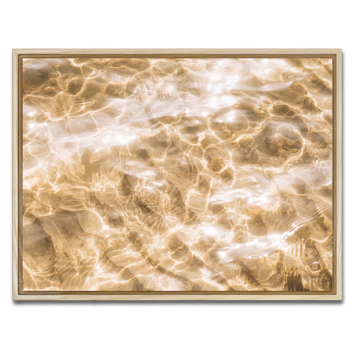 AUTO-MOCKUP WHITE | Water | 1 Piece | Natural Framed Canvas | group=4x3
