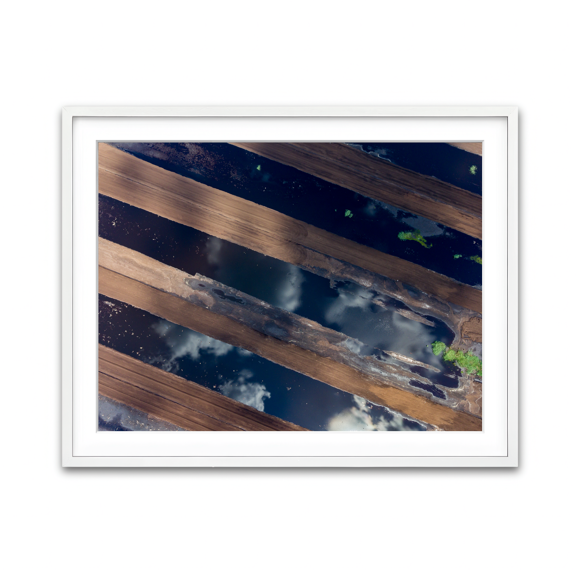 Framed Print 4x3 White