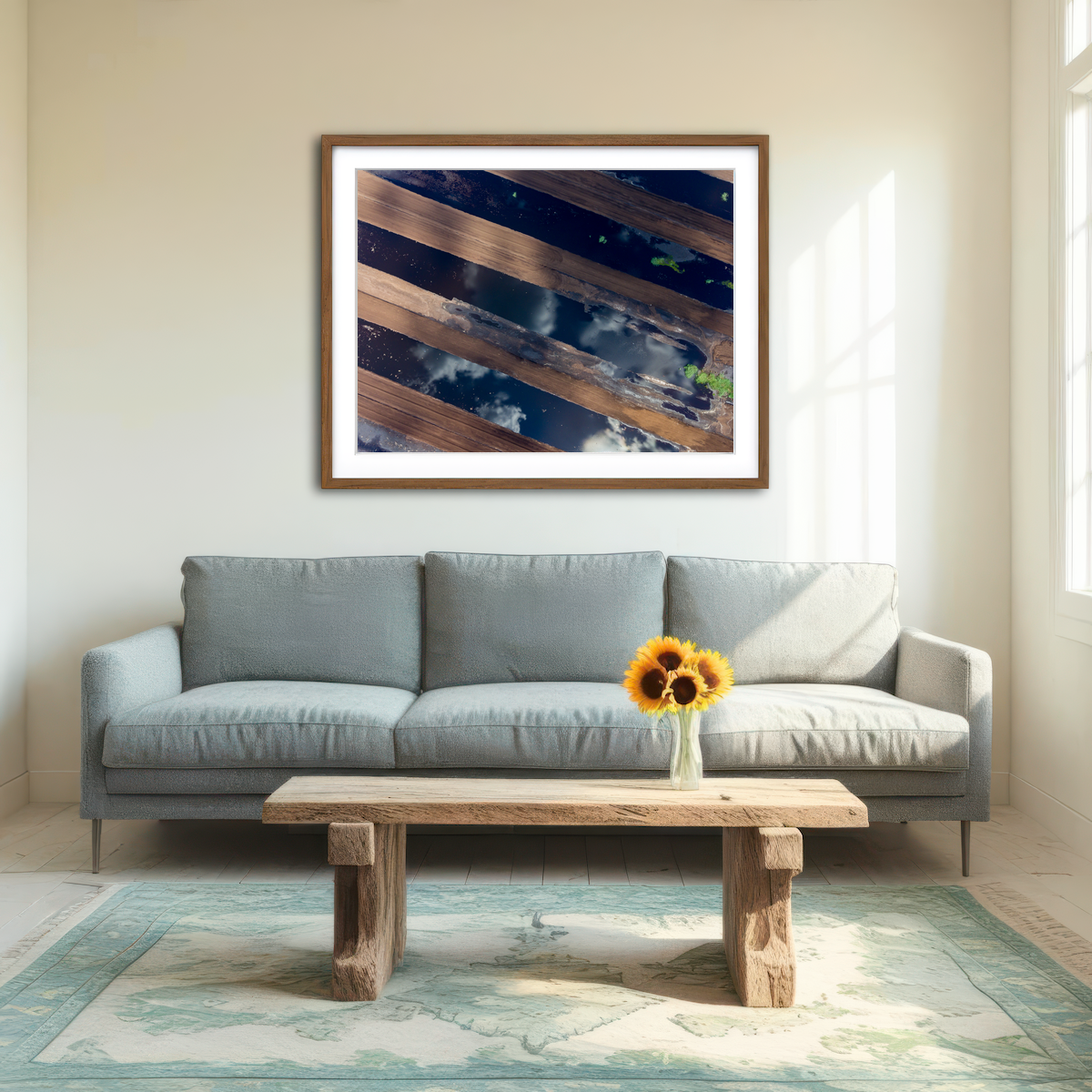 AUTO-MOCKUP ROOM | Water and Dirt Wall Art