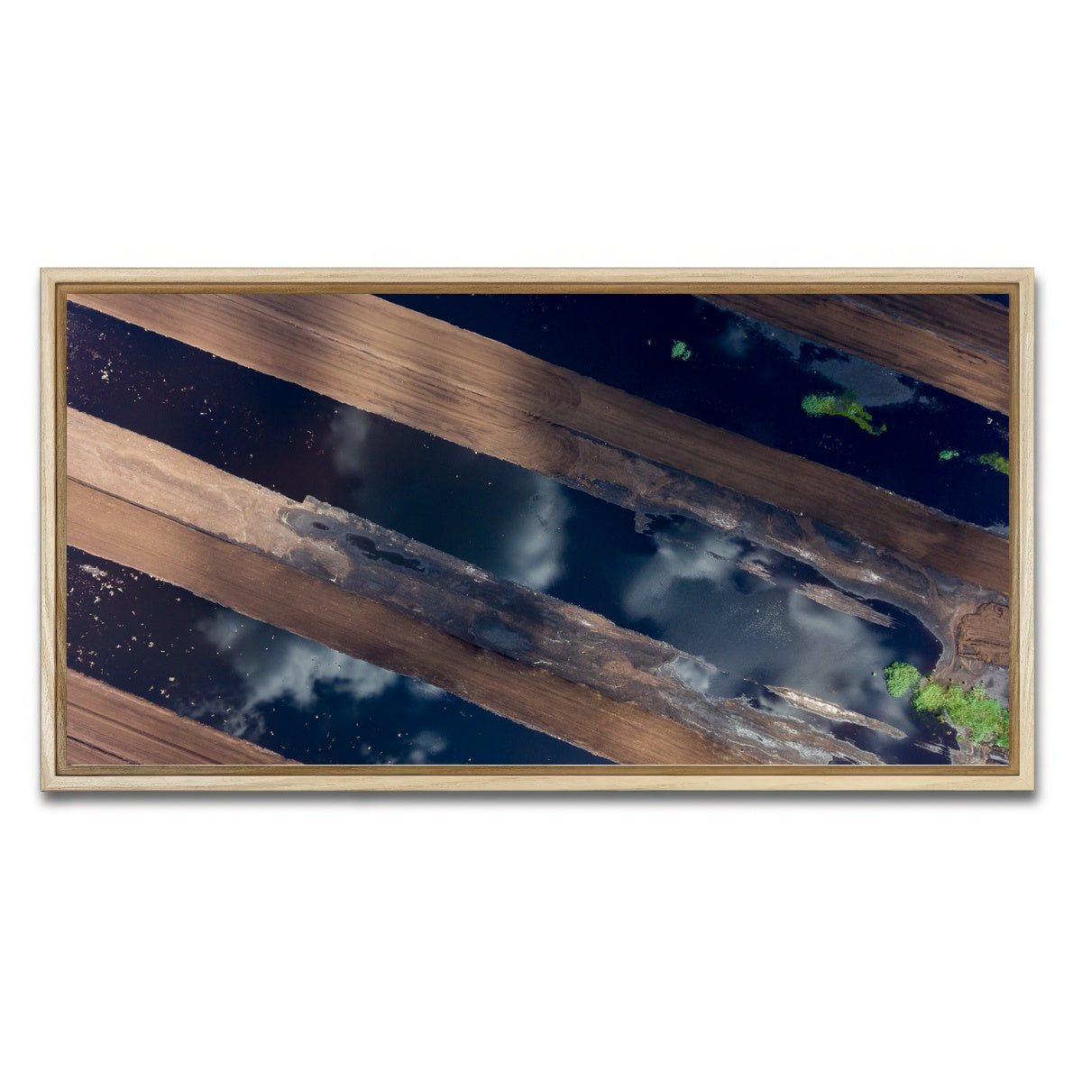 AUTO-MOCKUP WHITE | Water and Dirt | 1 Piece | Natural Framed Canvas | group=2x1