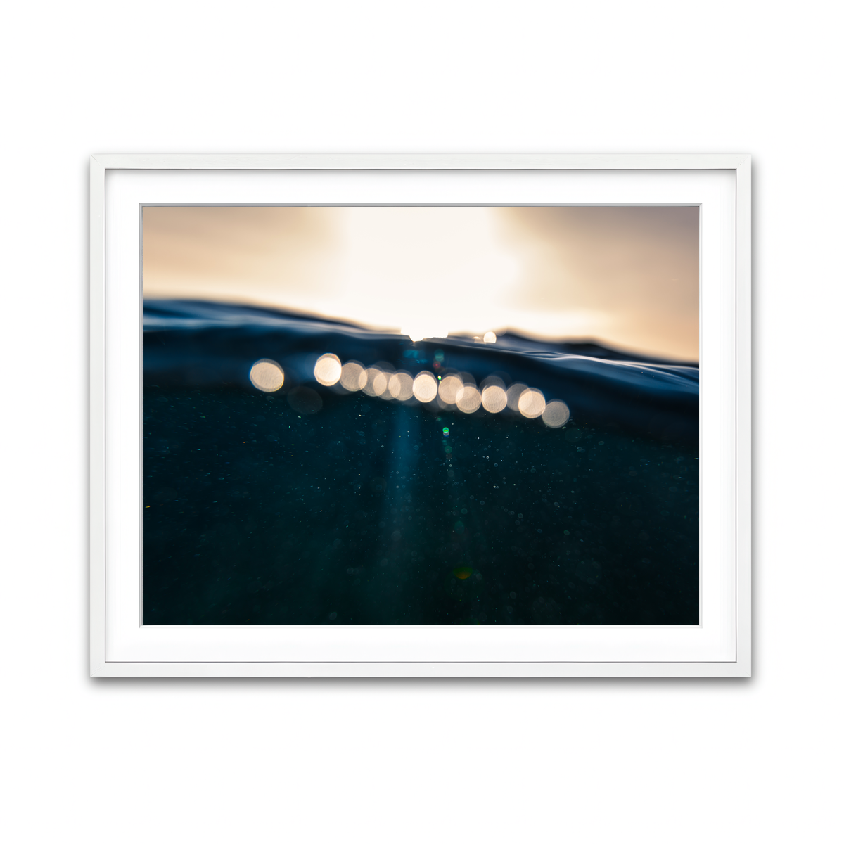 Framed Print 4x3 White