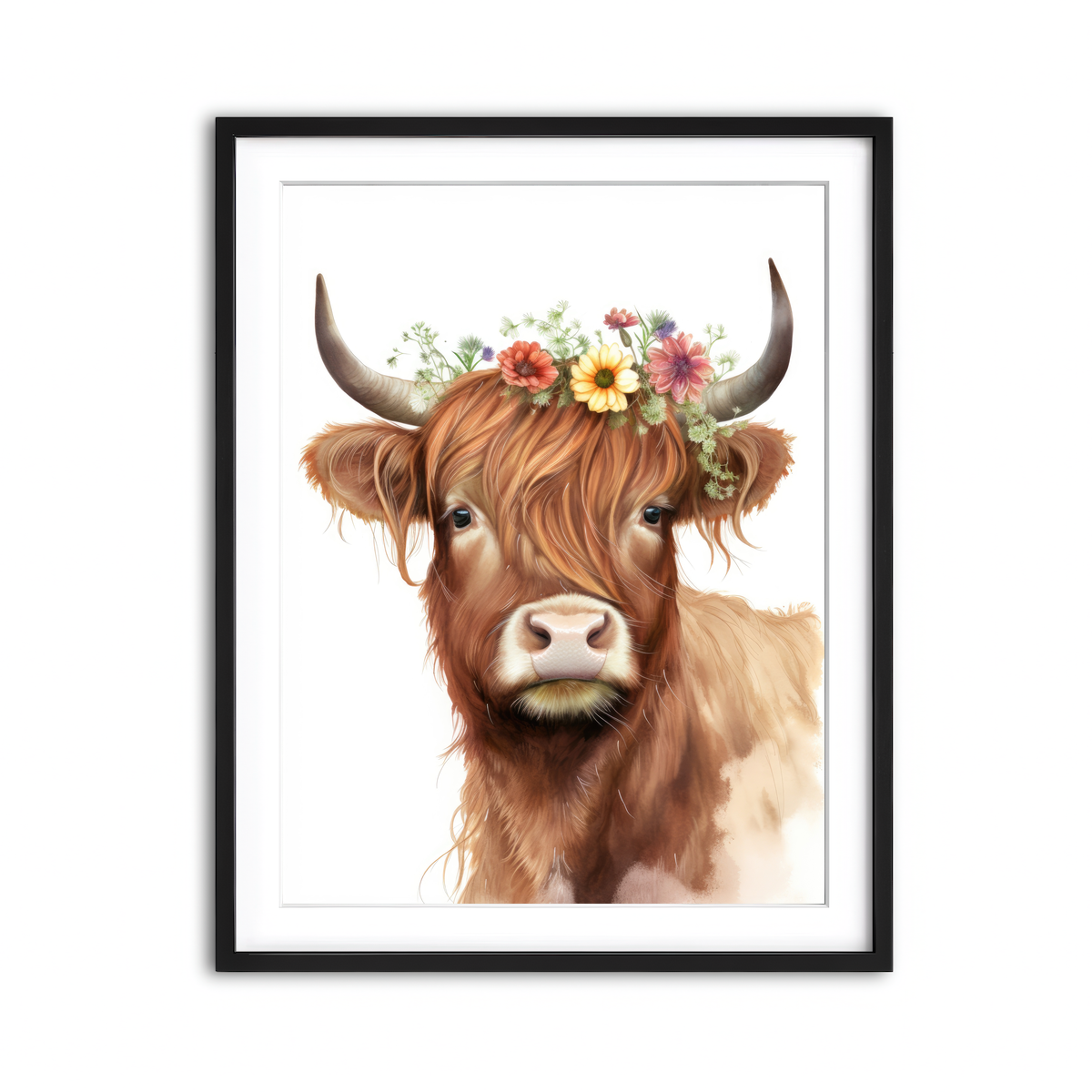 Framed Print 3x4 Black