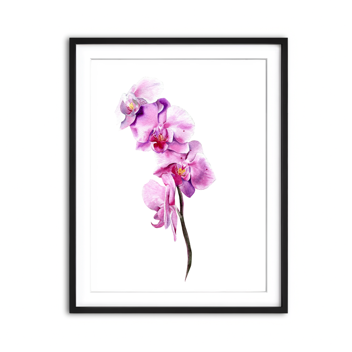 Framed Print 3x4 Black