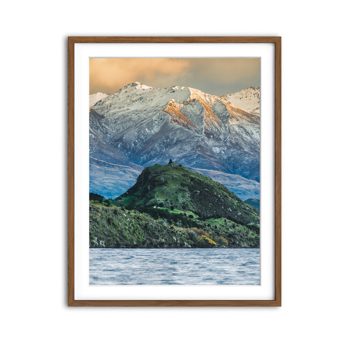 Framed Print 3x4 Walnut
