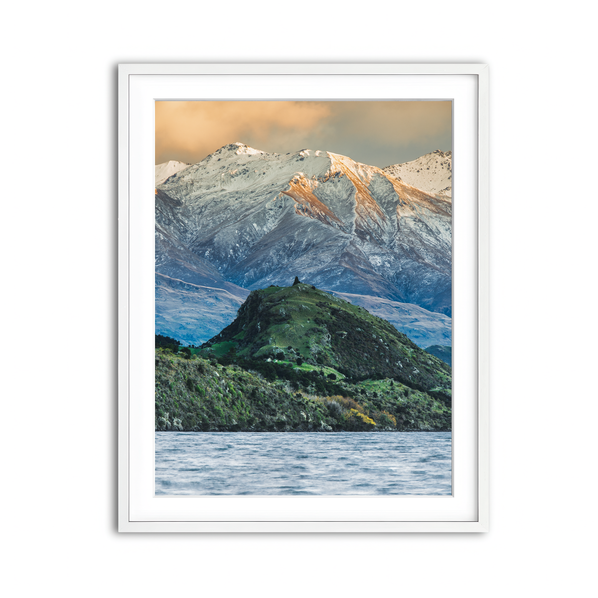 Framed Print 3x4 White