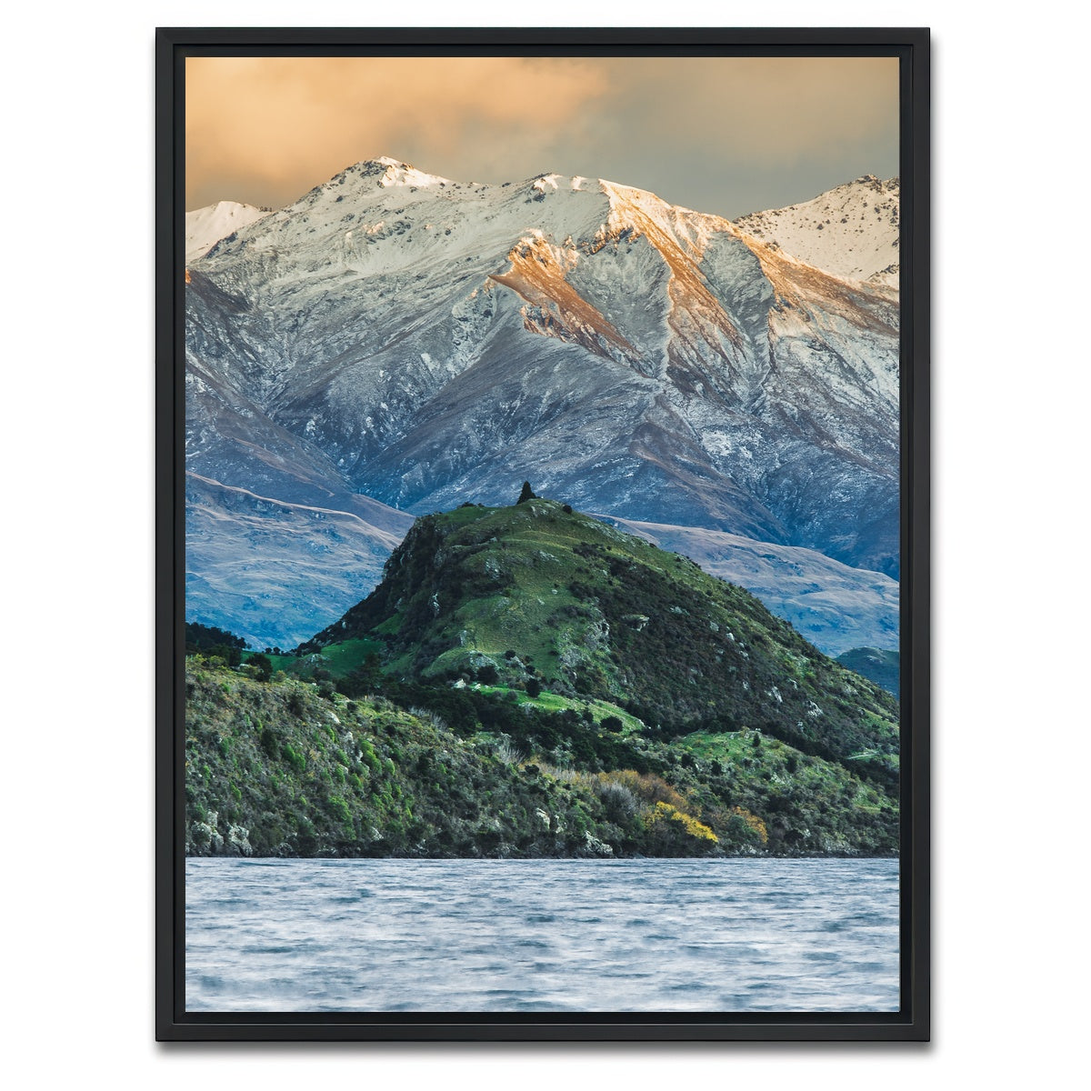 AUTO-MOCKUP WHITE | Waterfall Creek | 1 Piece | Black Framed Canvas | group=3x4