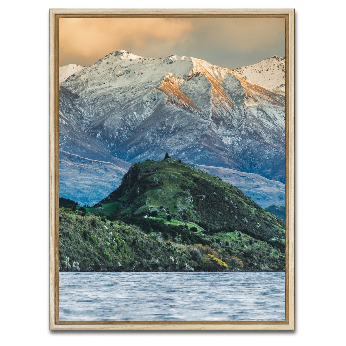 AUTO-MOCKUP WHITE | Waterfall Creek | 1 Piece | Natural Framed Canvas | group=3x4