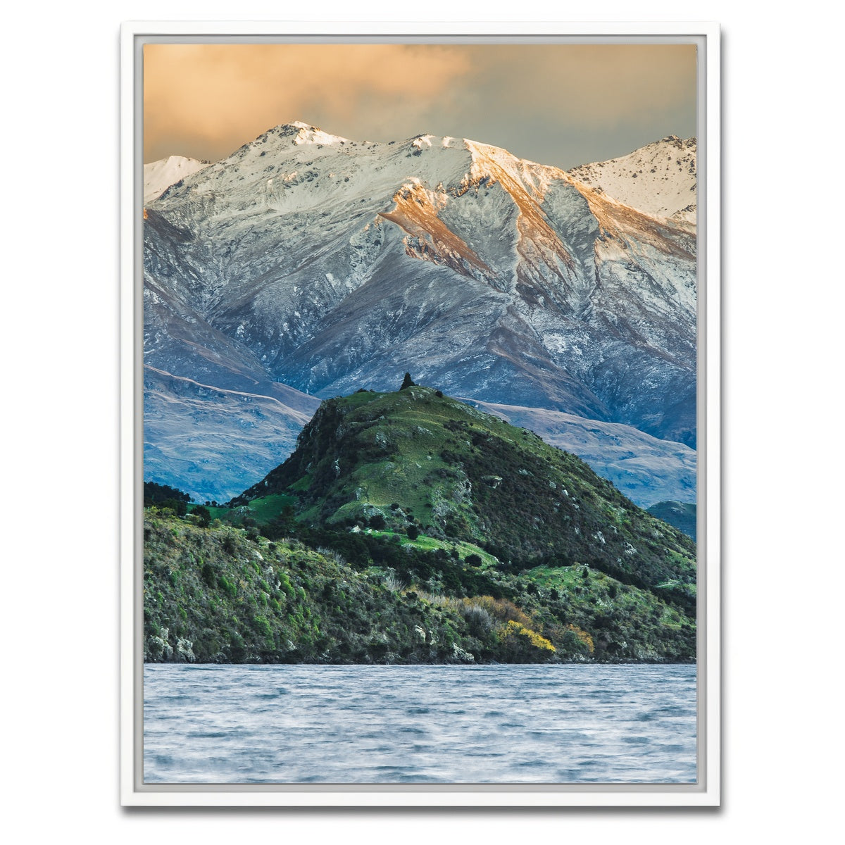 AUTO-MOCKUP WHITE | Waterfall Creek | 1 Piece | White Framed Canvas | group=3x4