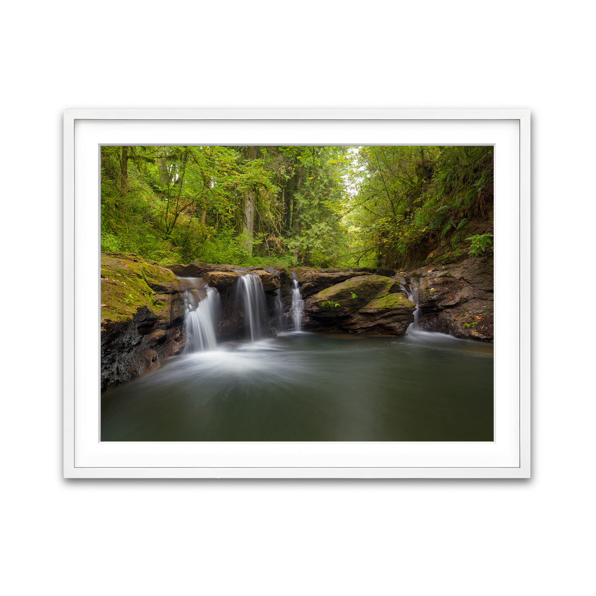 Framed Print 4x3 White