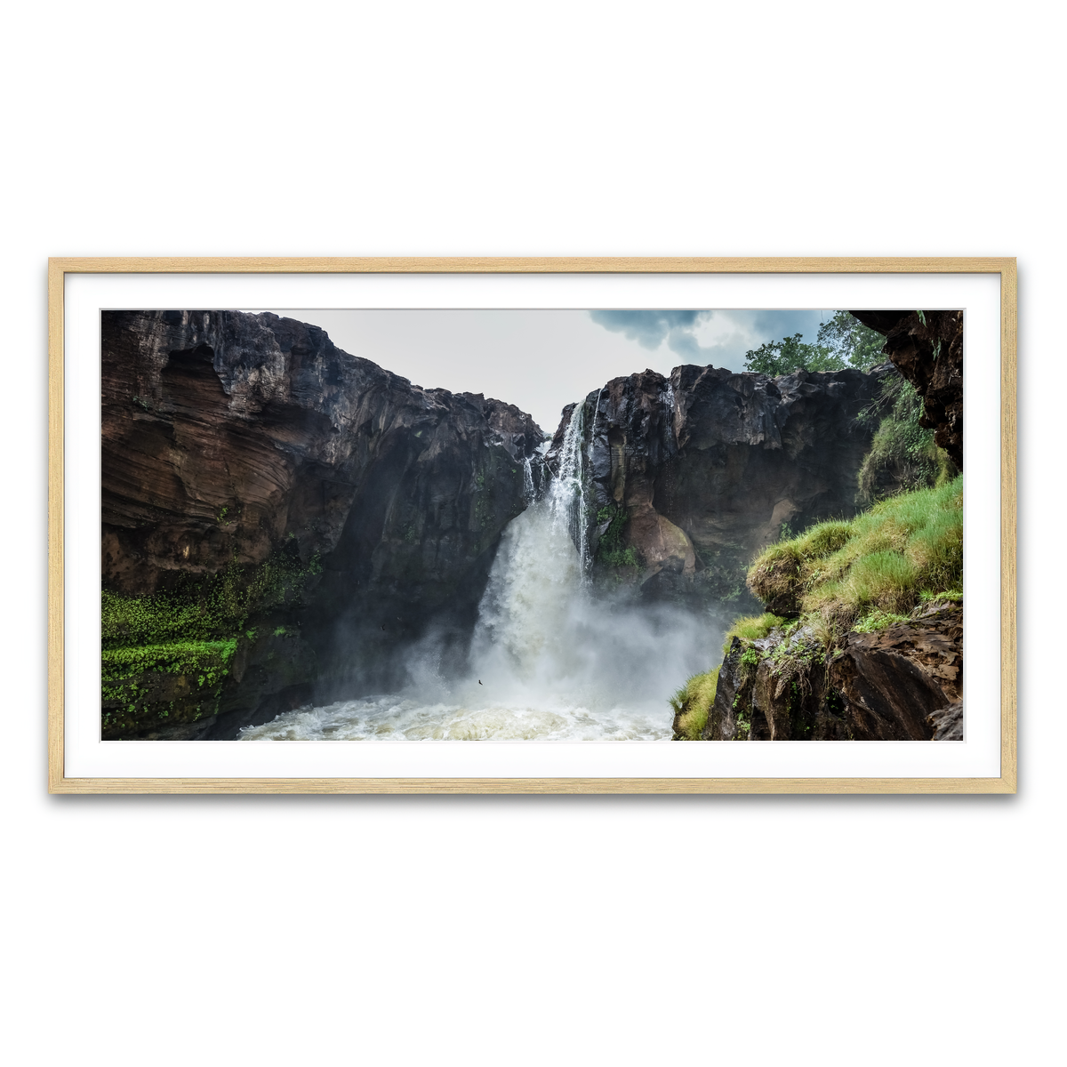 Framed Print 2x1 Natural