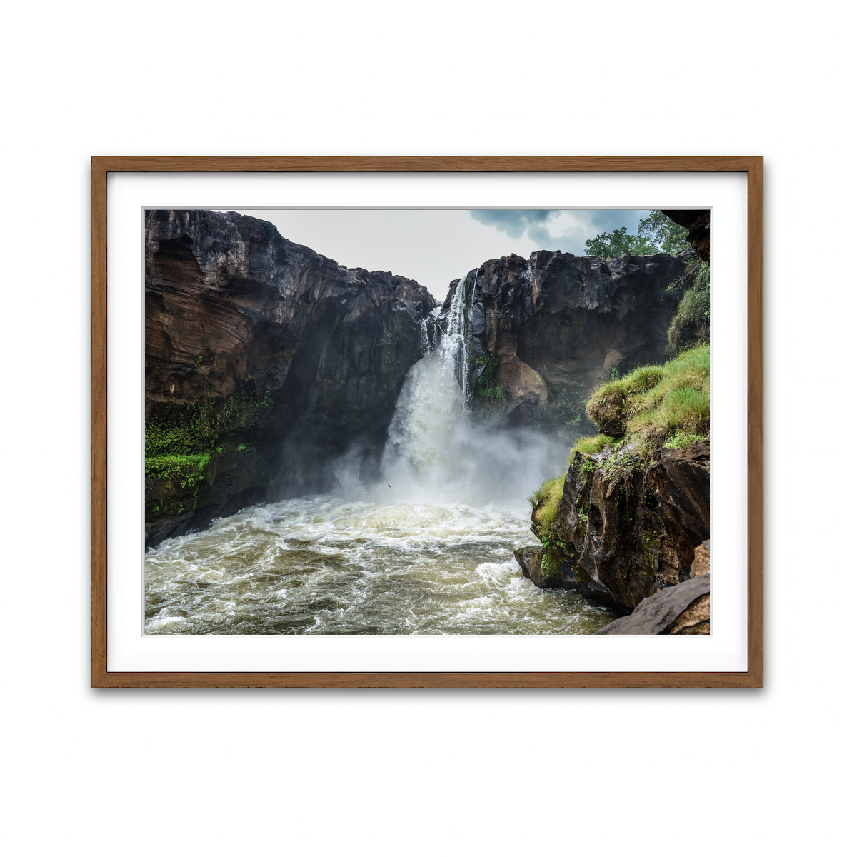 Framed Print 4x3 Walnut
