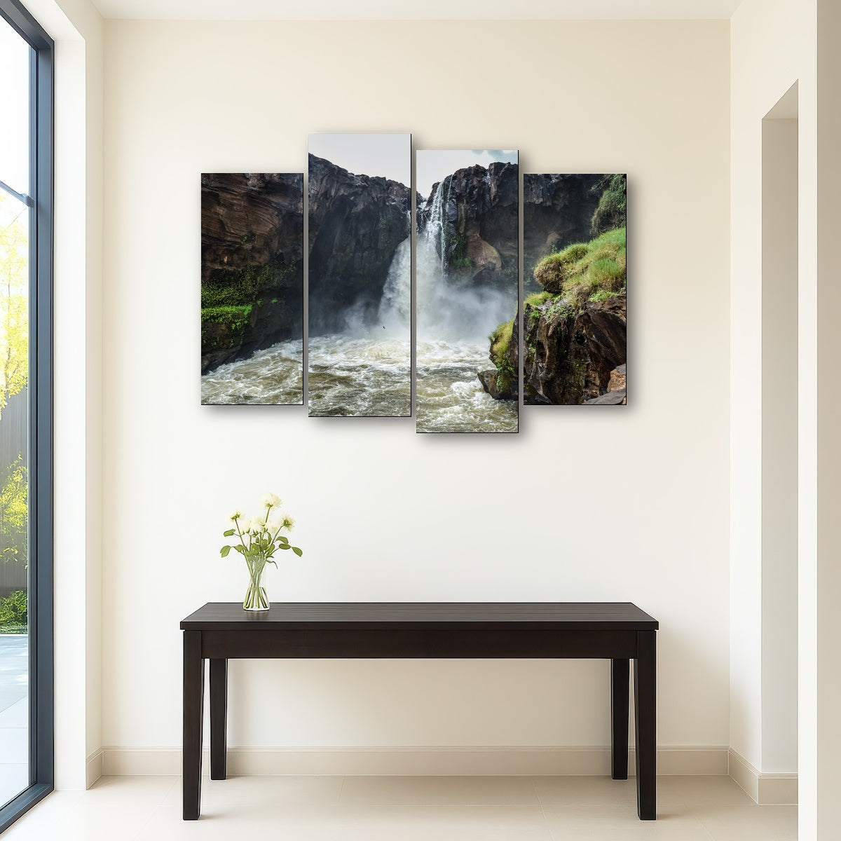 AUTO-MOCKUP ROOM | Waterfall of Rio Farinha - Brazil