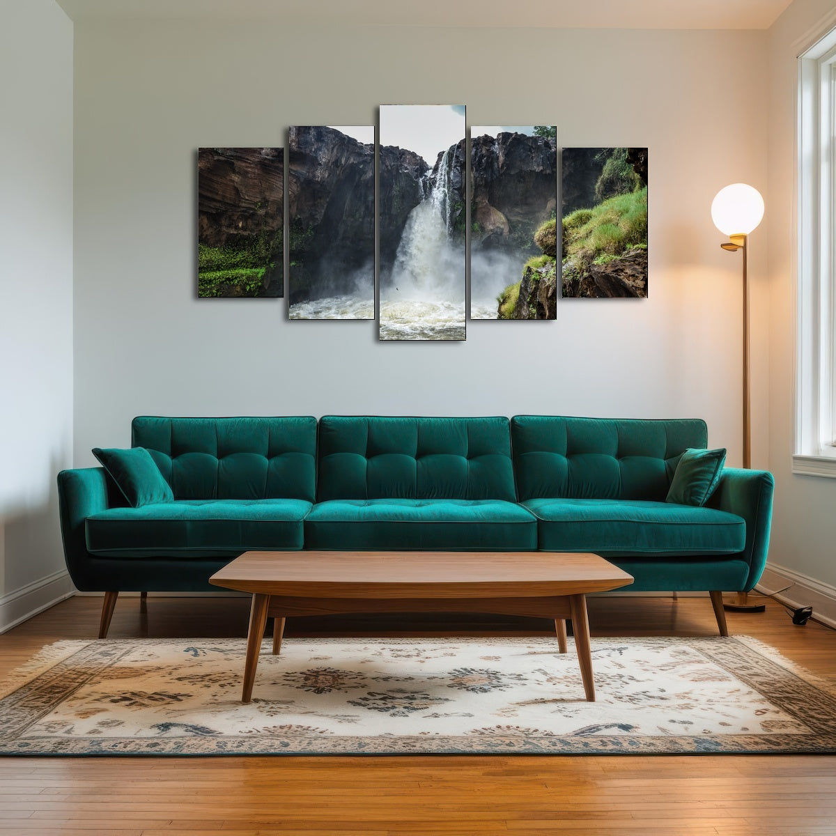 AUTO-MOCKUP ROOM | Waterfall of Rio Farinha - Brazil