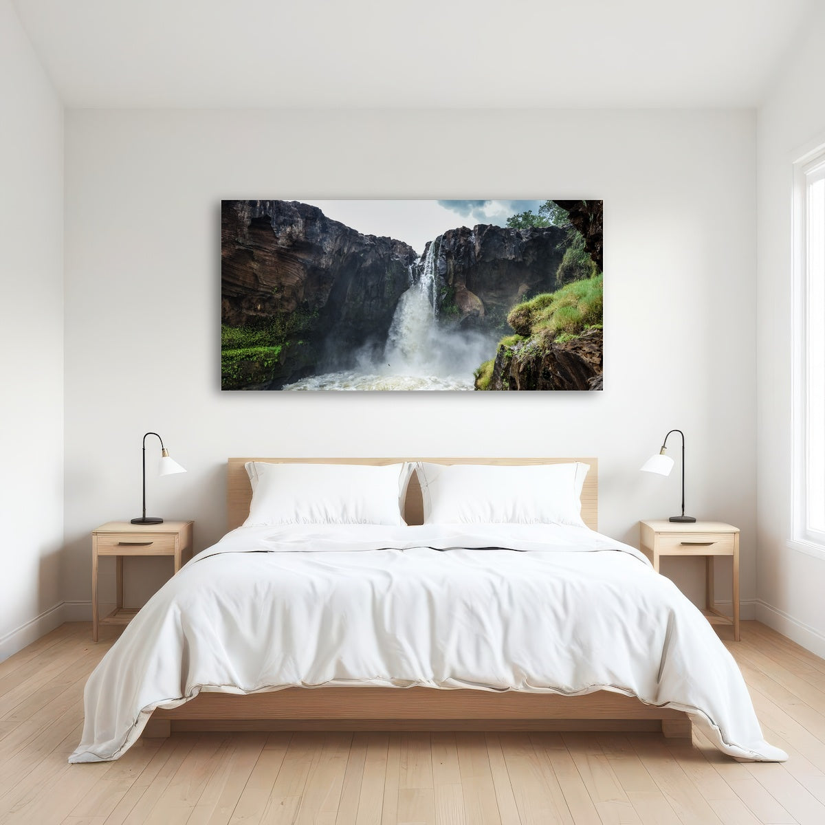 AUTO-MOCKUP ROOM | Waterfall of Rio Farinha - Brazil