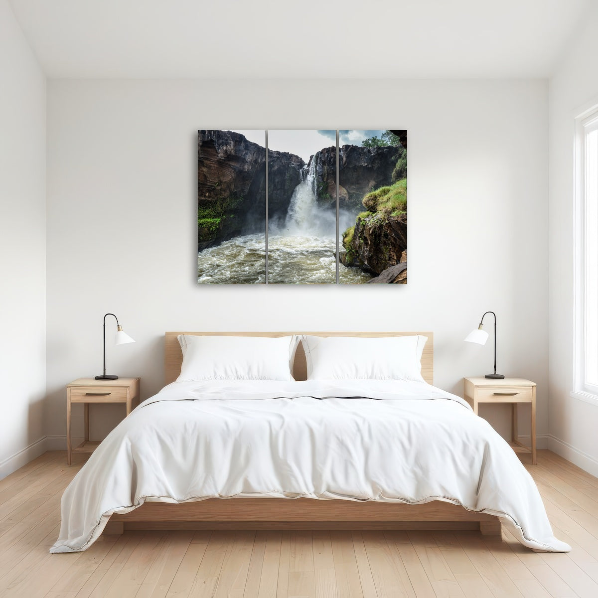 AUTO-MOCKUP ROOM | Waterfall of Rio Farinha - Brazil