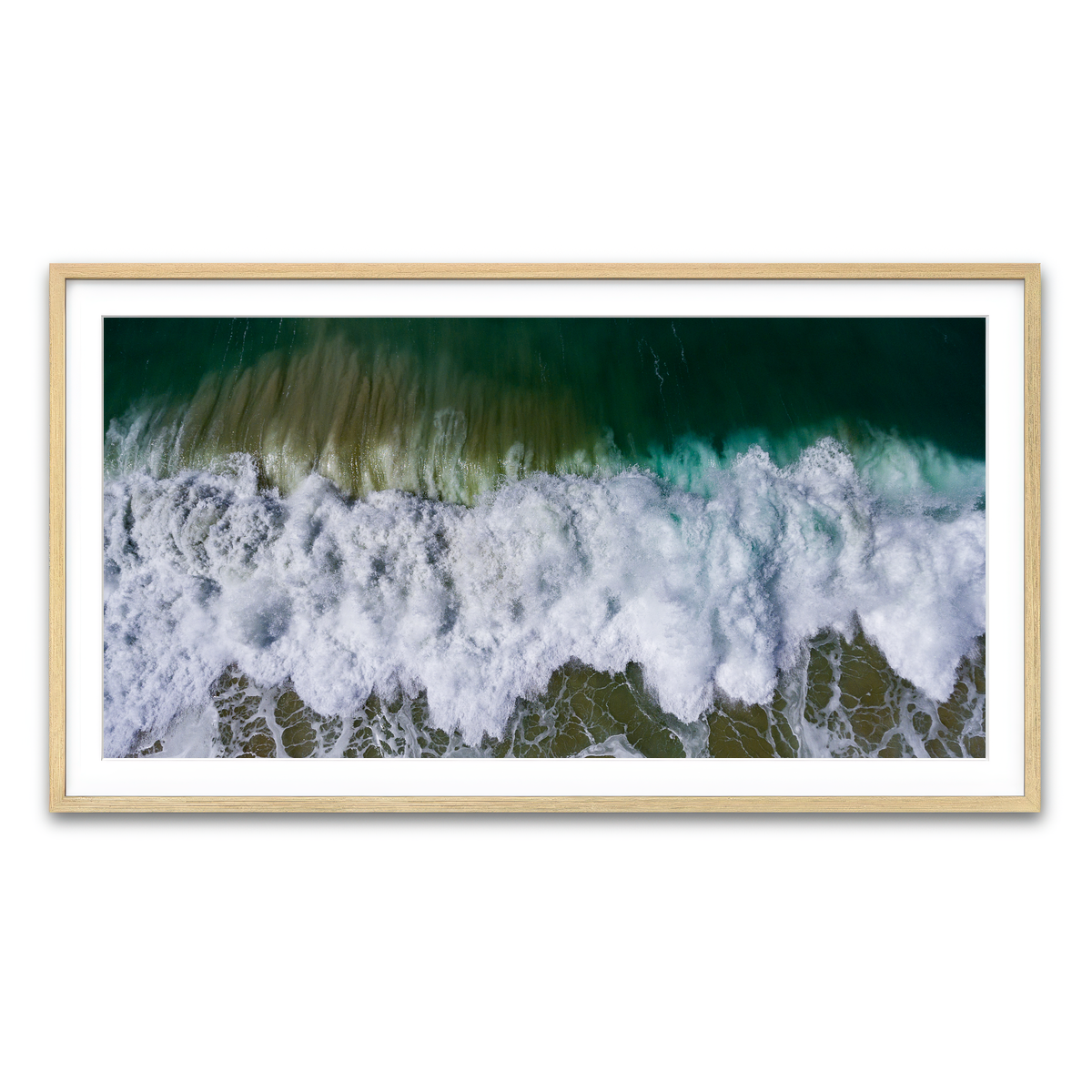 Framed Print 2x1 Natural