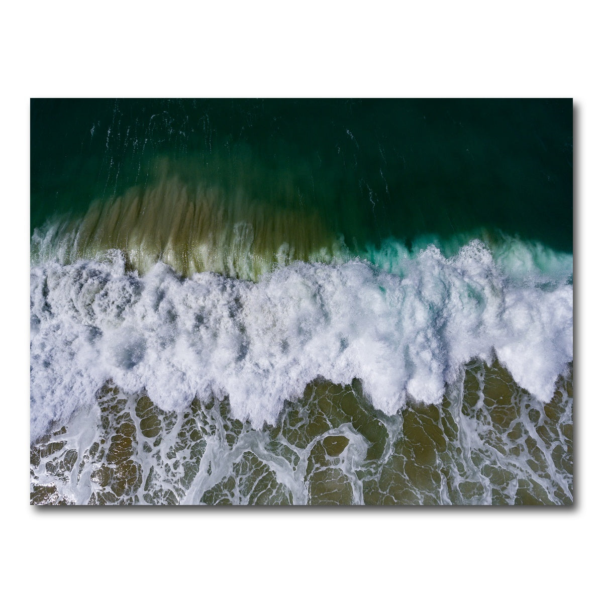 AUTO-MOCKUP WHITE | Wave Crash | 1 Piece | Gallery Wrap Canvas | group=4x3