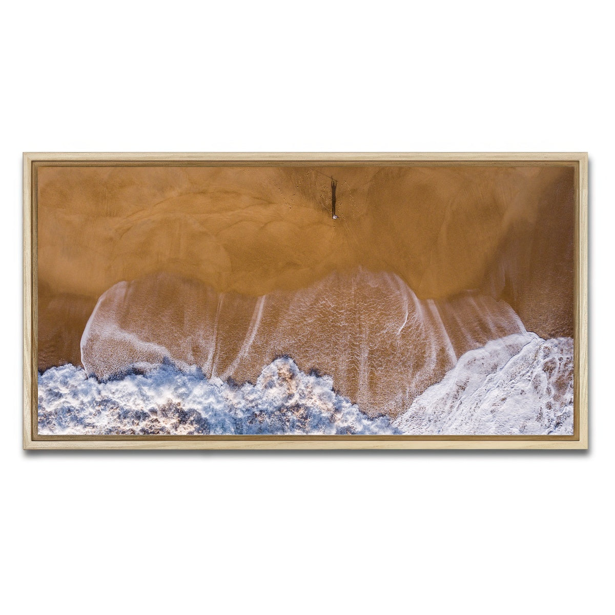 AUTO-MOCKUP WHITE | Wave Watcher | 1 Piece | Natural Framed Canvas | group=2x1