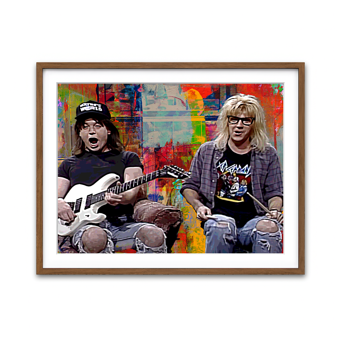 Framed Print 4x3 Walnut