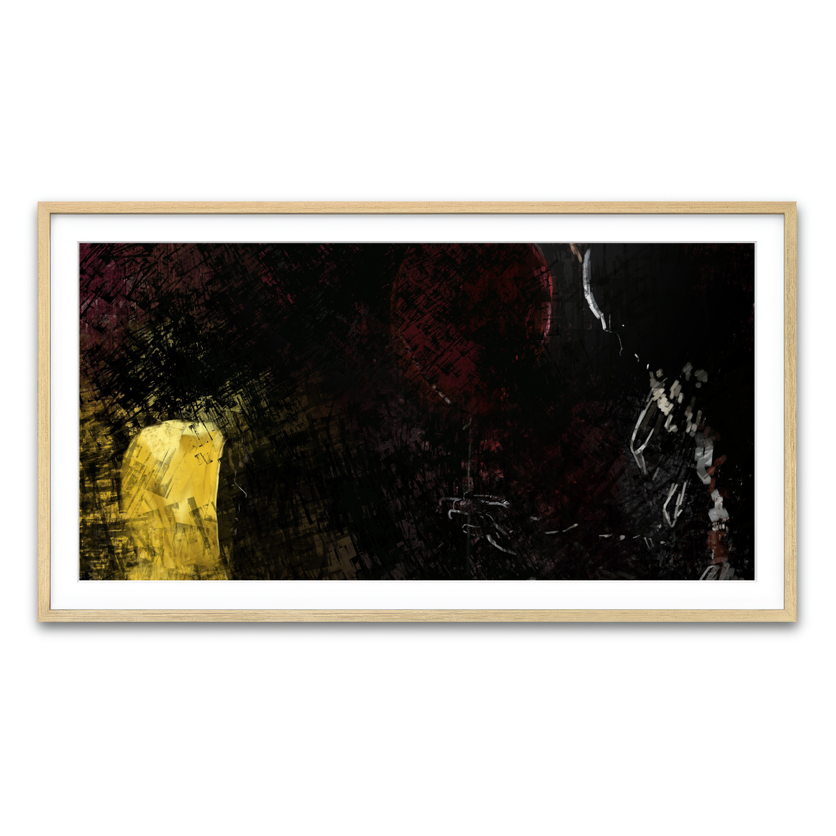 Framed Print 2x1 Natural