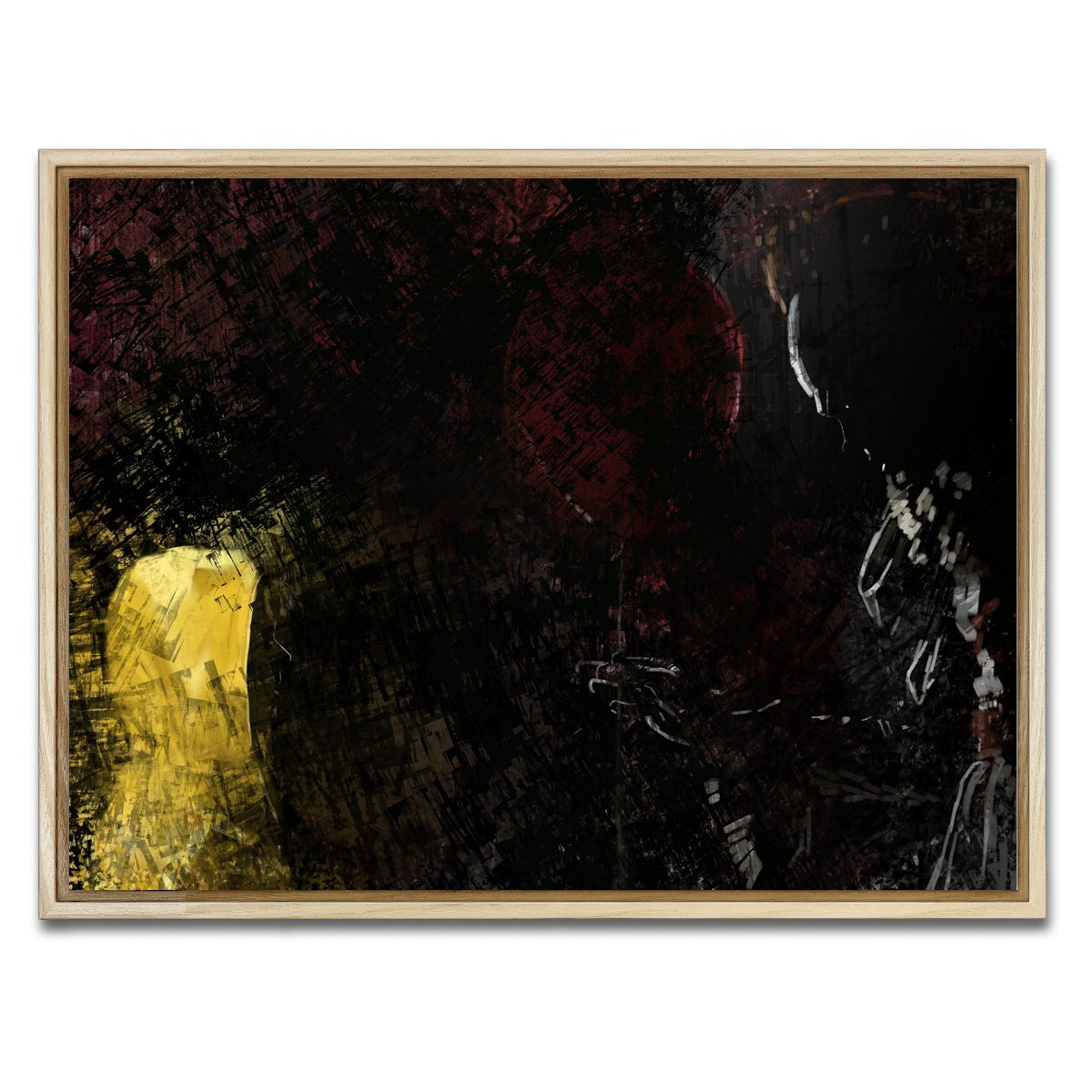 AUTO-MOCKUP WHITE | We All Float | 1 Piece | Natural Framed Canvas | group=4x3