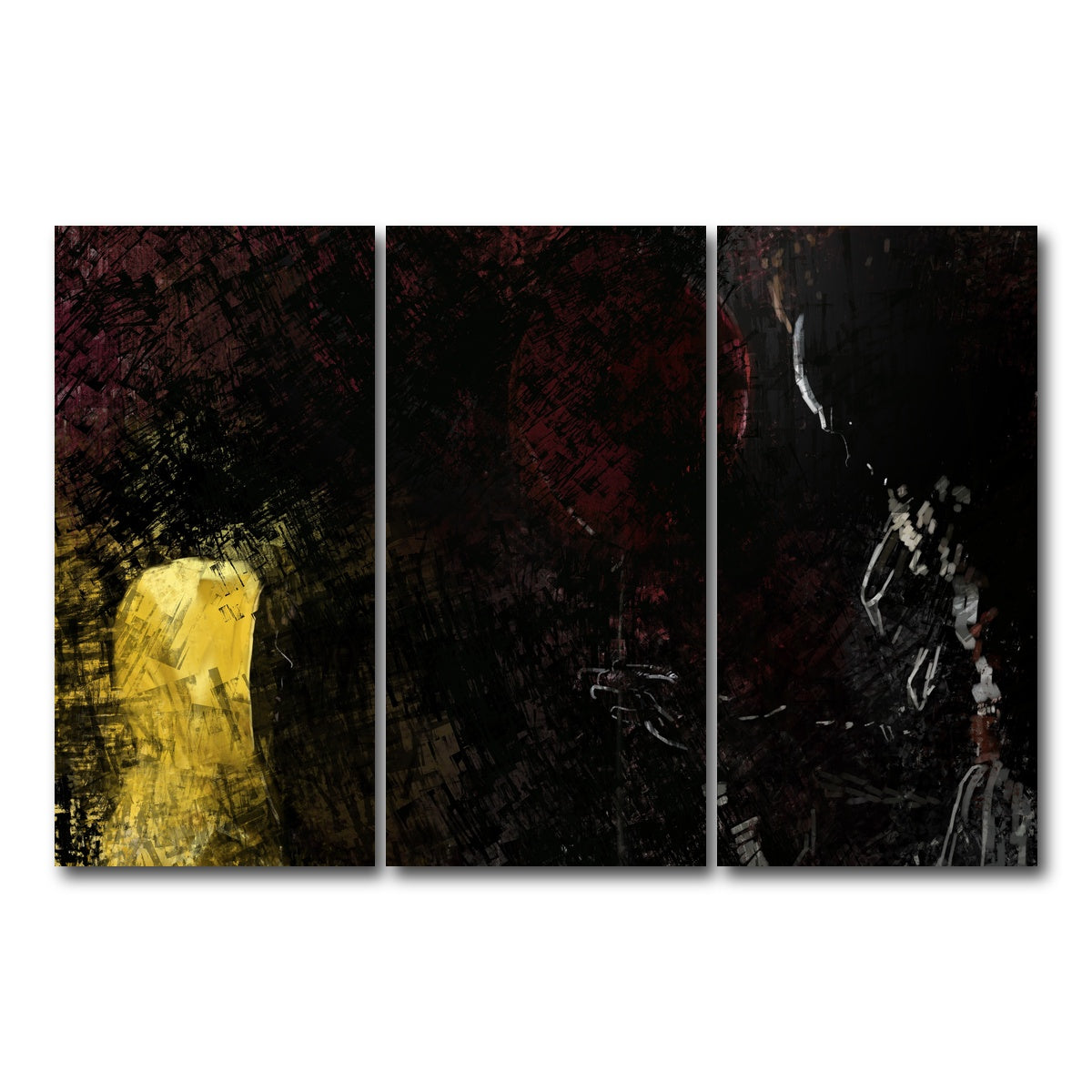 AUTO-MOCKUP WHITE | We All Float | 3 Piece | Gallery Wrap Canvas | group=12x24