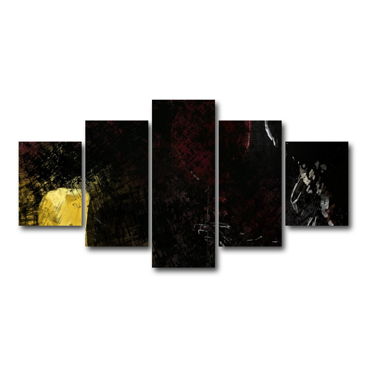 AUTO-MOCKUP WHITE | We All Float | 5 Piece | Gallery Wrap Canvas | group=5_short