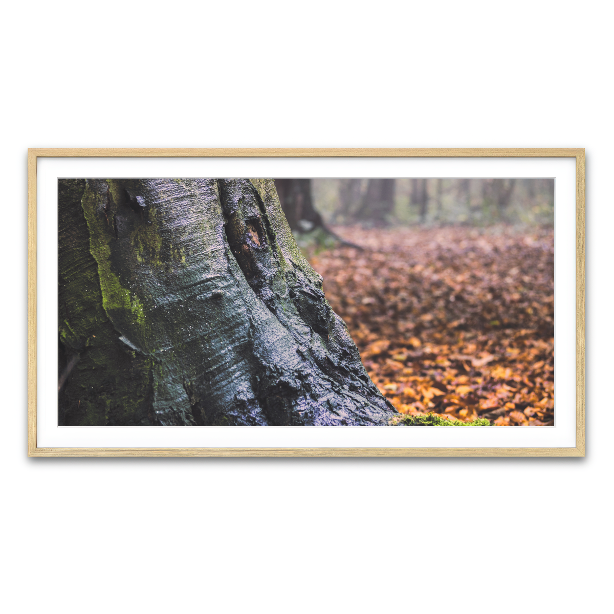 Framed Print 2x1 Natural