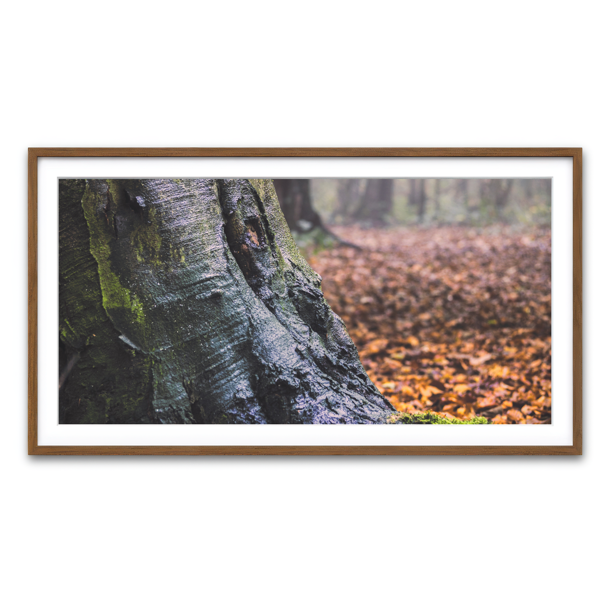 Framed Print 2x1 Walnut
