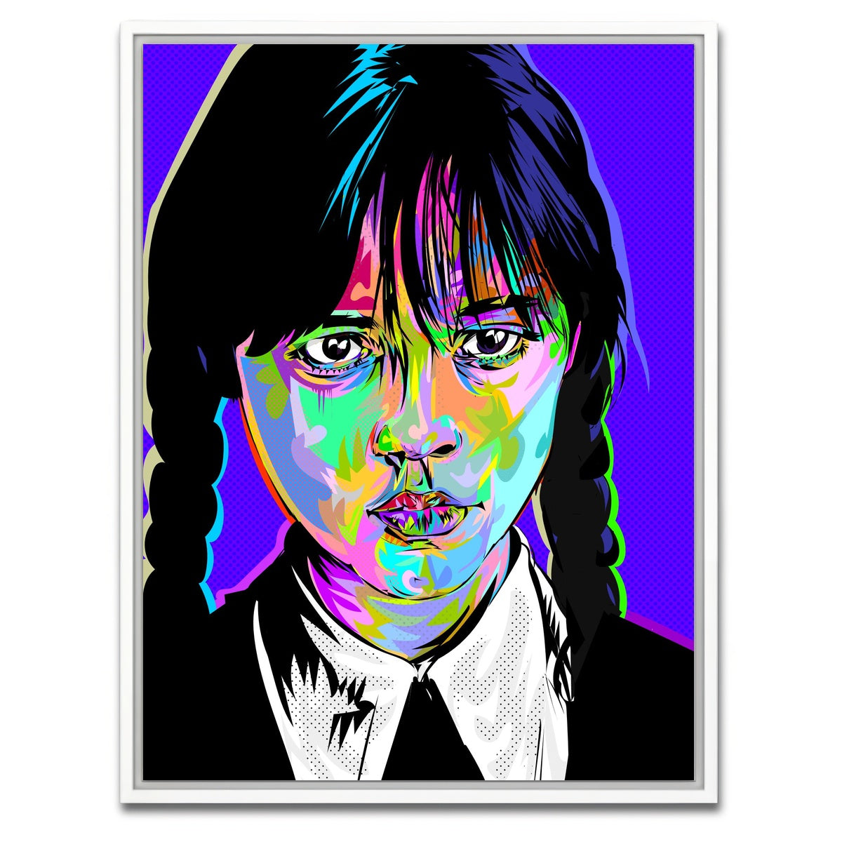 AUTO-MOCKUP WHITE | Wednesday | 1 Piece | White Framed Canvas | group=3x4