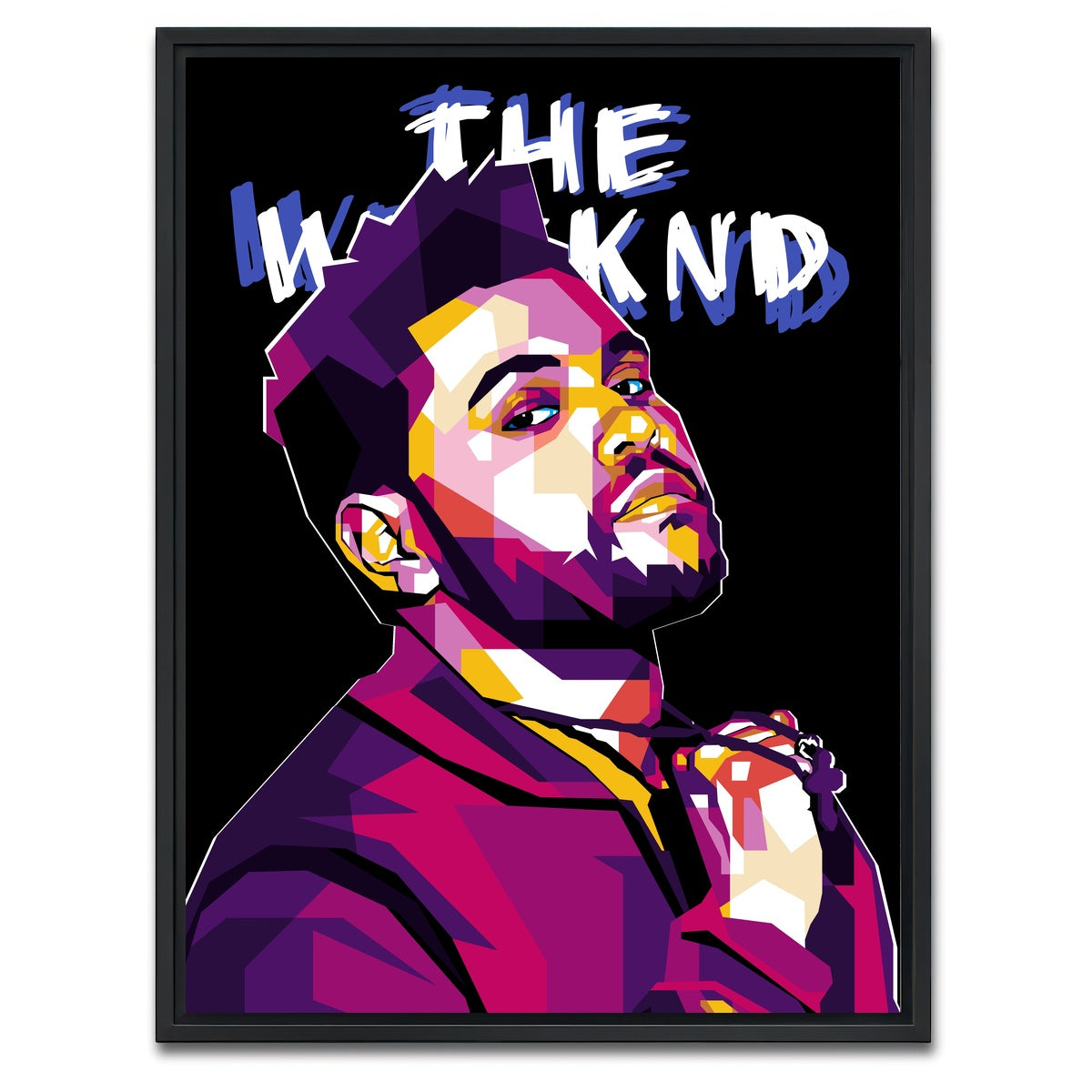 AUTO-MOCKUP WHITE | Weekend | 1 Piece | Black Framed Canvas | group=3x4