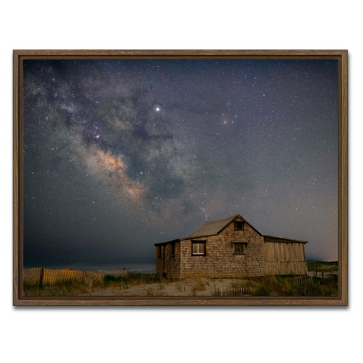 AUTO-MOCKUP WHITE | Welcome Home | 1 Piece | Walnut Framed Canvas | group=4x3