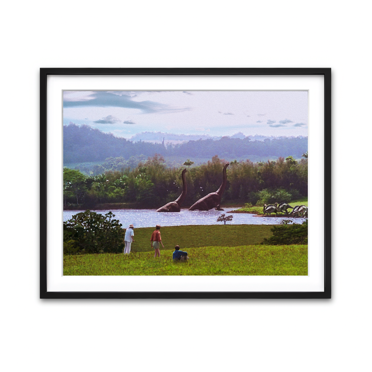Framed Print 4x3 Black