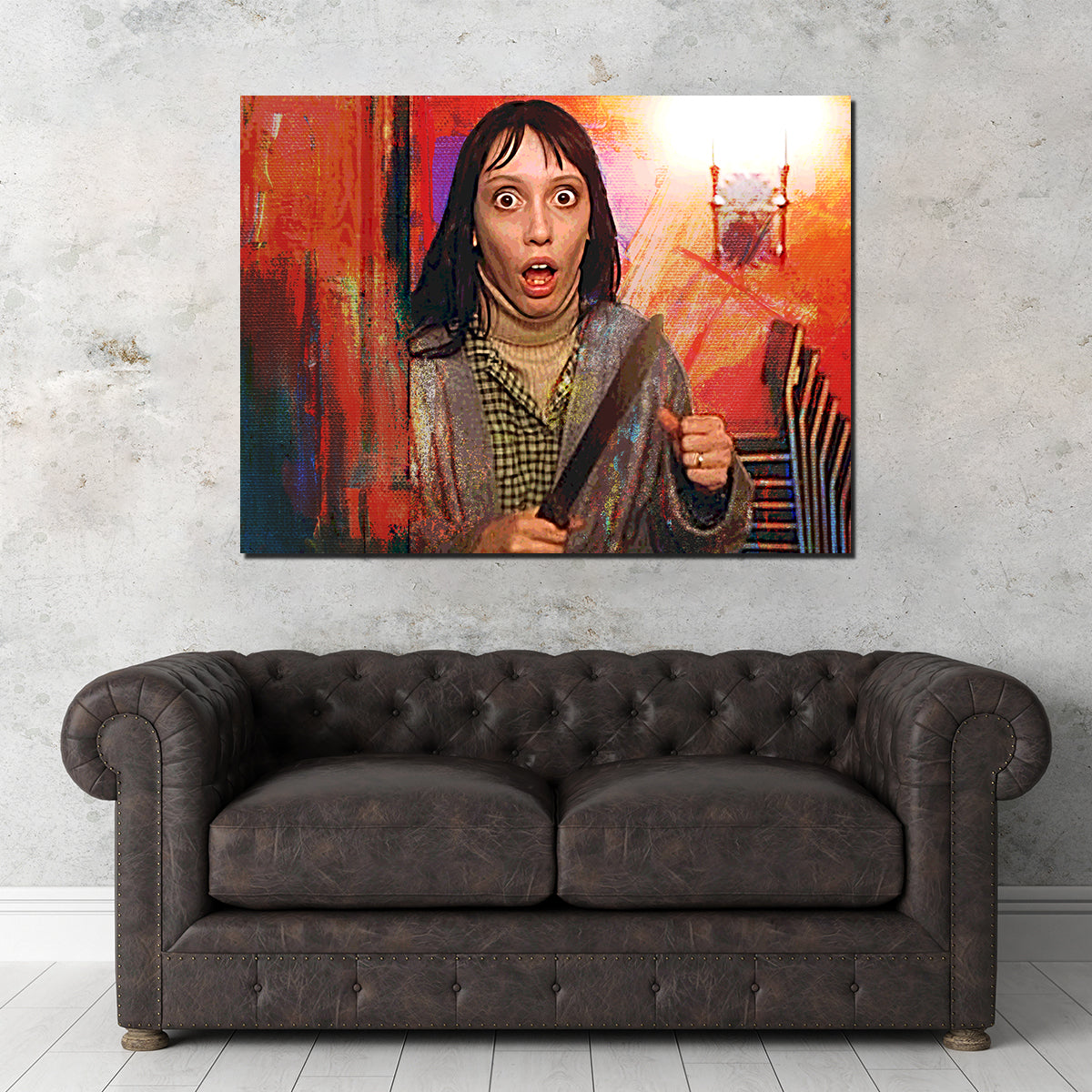 Wendy Terrified Wall Art