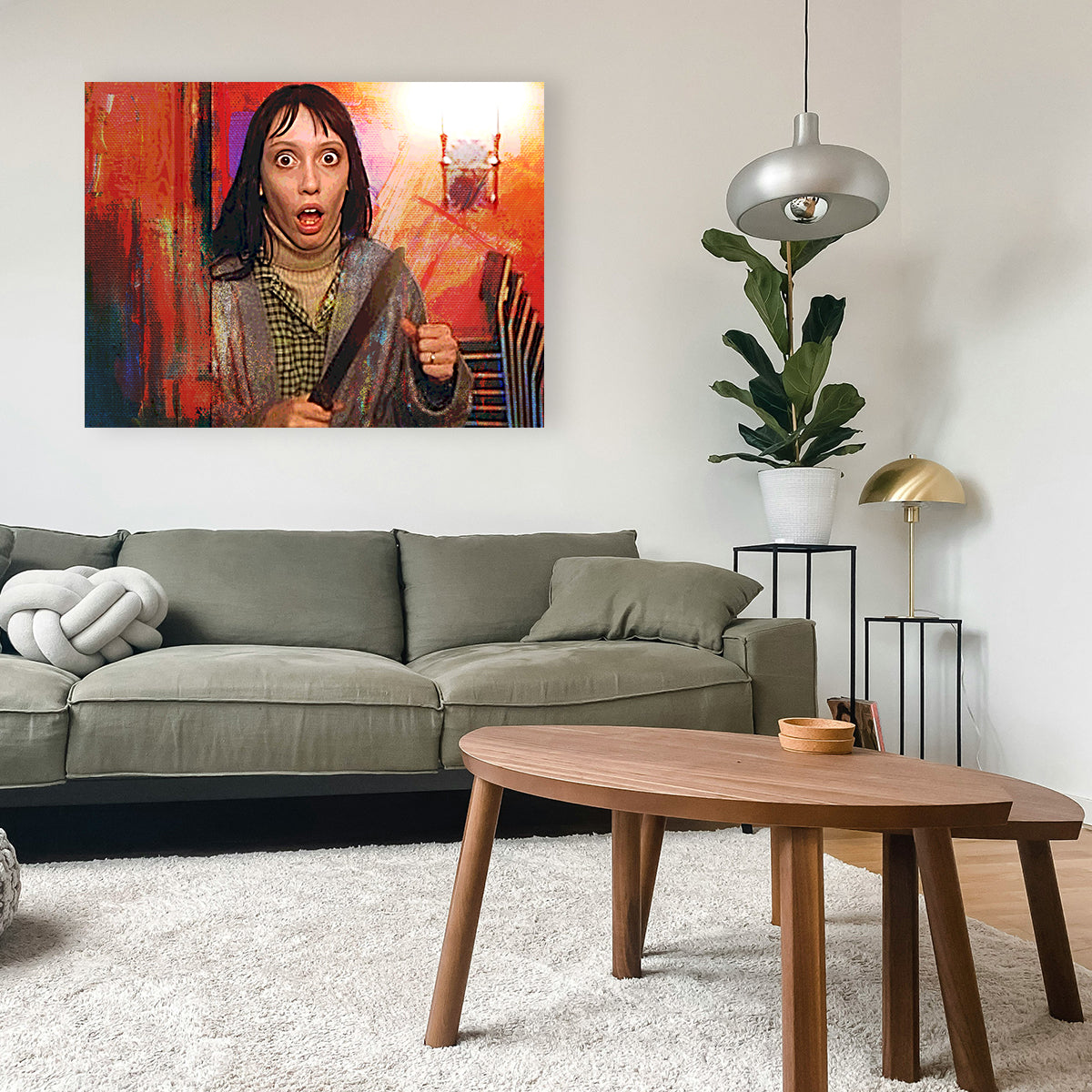 Wendy Terrified Wall Art