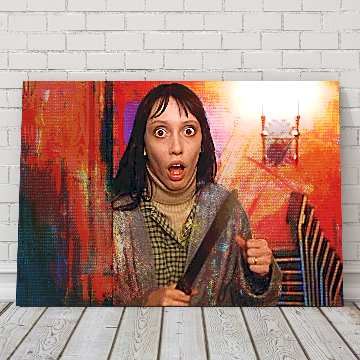 Wendy Terrified Wall Art