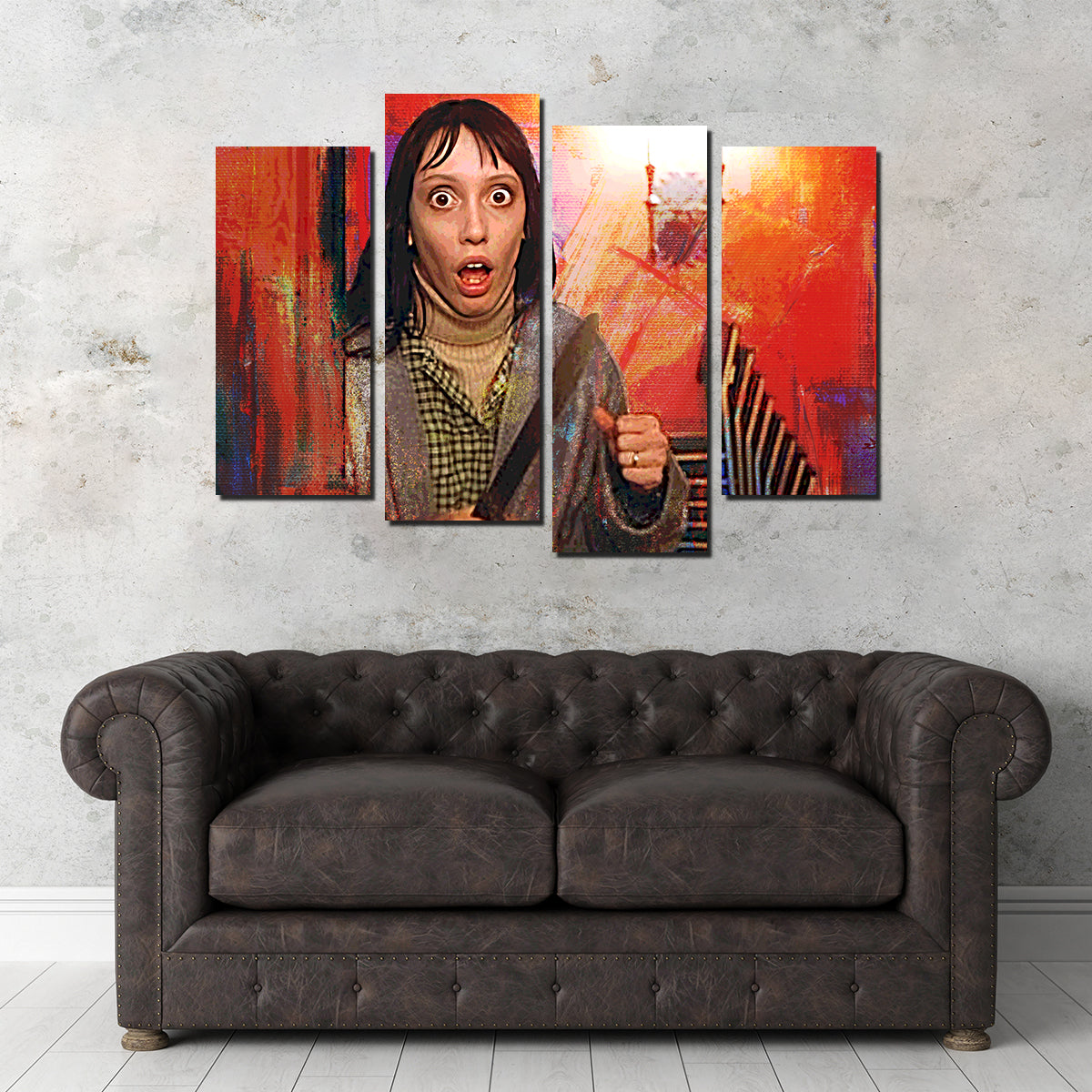 Wendy Terrified Wall Art