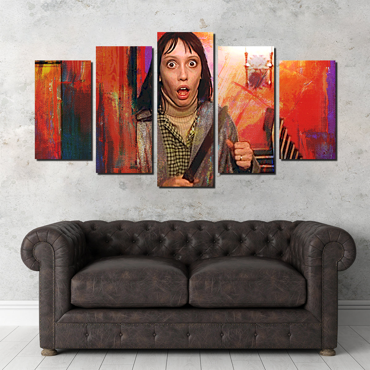 Wendy Terrified Wall Art