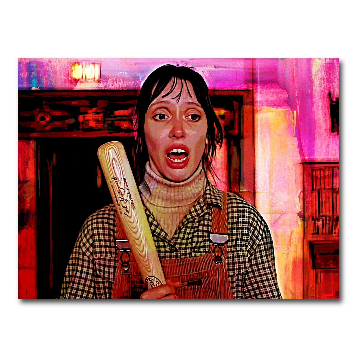 AUTO-MOCKUP WHITE | Wendy & Her Bat | 1 Piece | Gallery Wrap Canvas | group=4x3