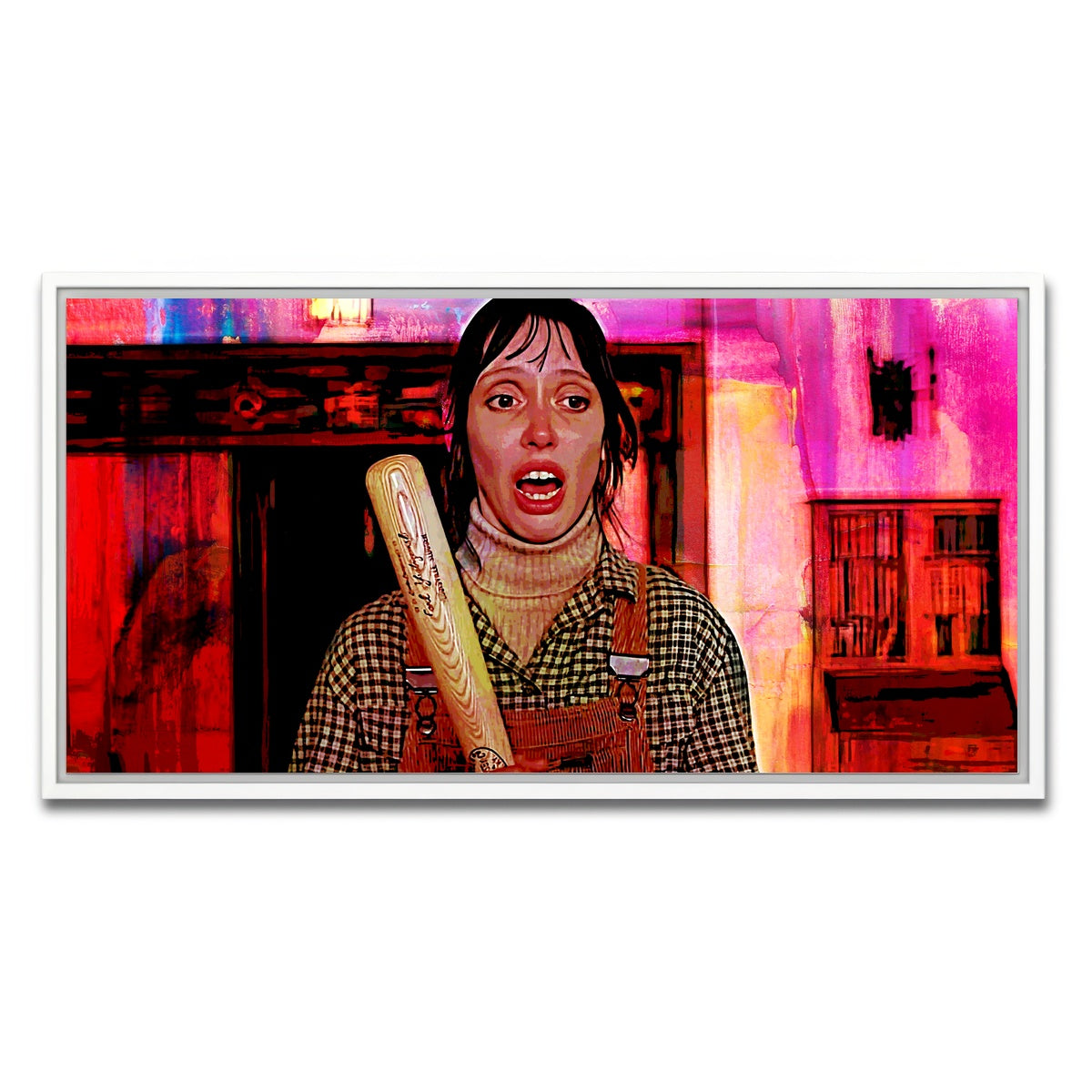 AUTO-MOCKUP WHITE | Wendy & Her Bat | 1 Piece | White Framed Canvas | group=2x1