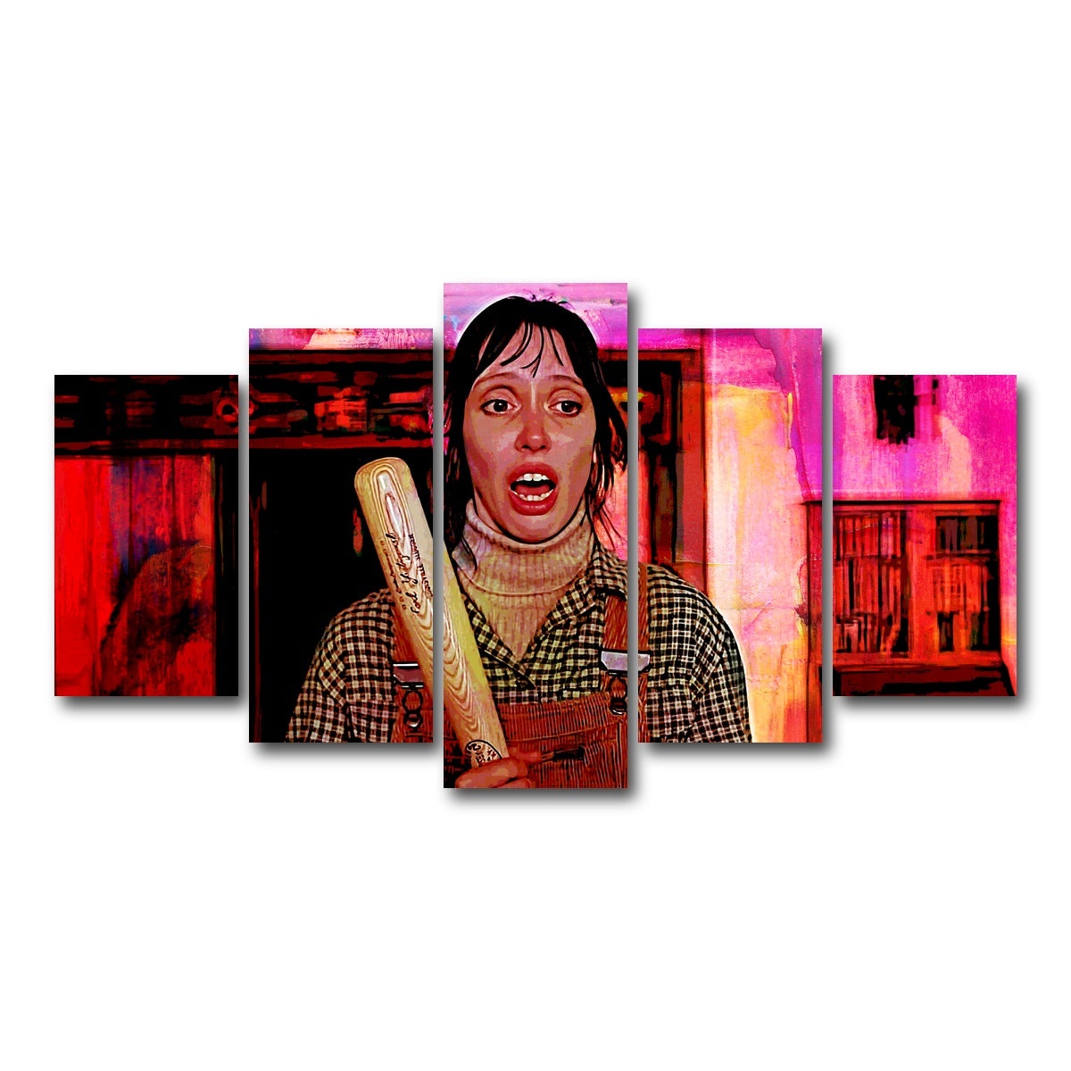 AUTO-MOCKUP WHITE | Wendy & Her Bat | 5 Piece | Gallery Wrap Canvas | group=5_normal