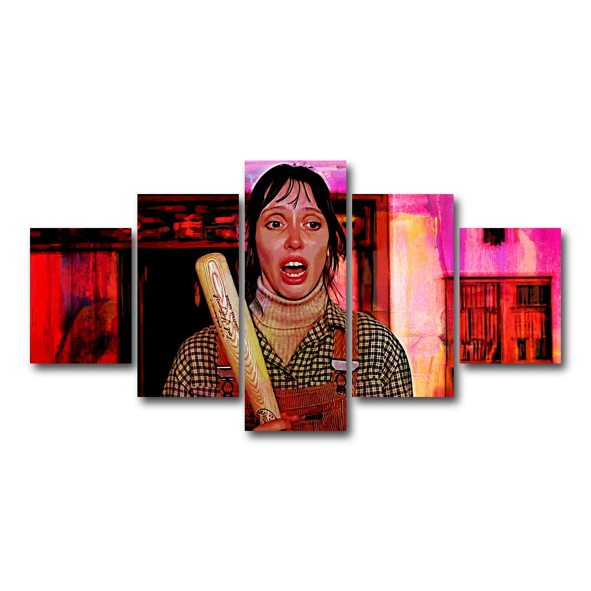 AUTO-MOCKUP WHITE | Wendy & Her Bat | 5 Piece | Gallery Wrap Canvas | group=5_short