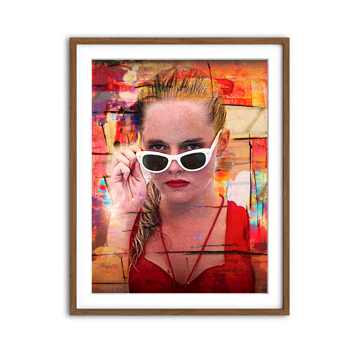 Framed Print 3x4 Walnut