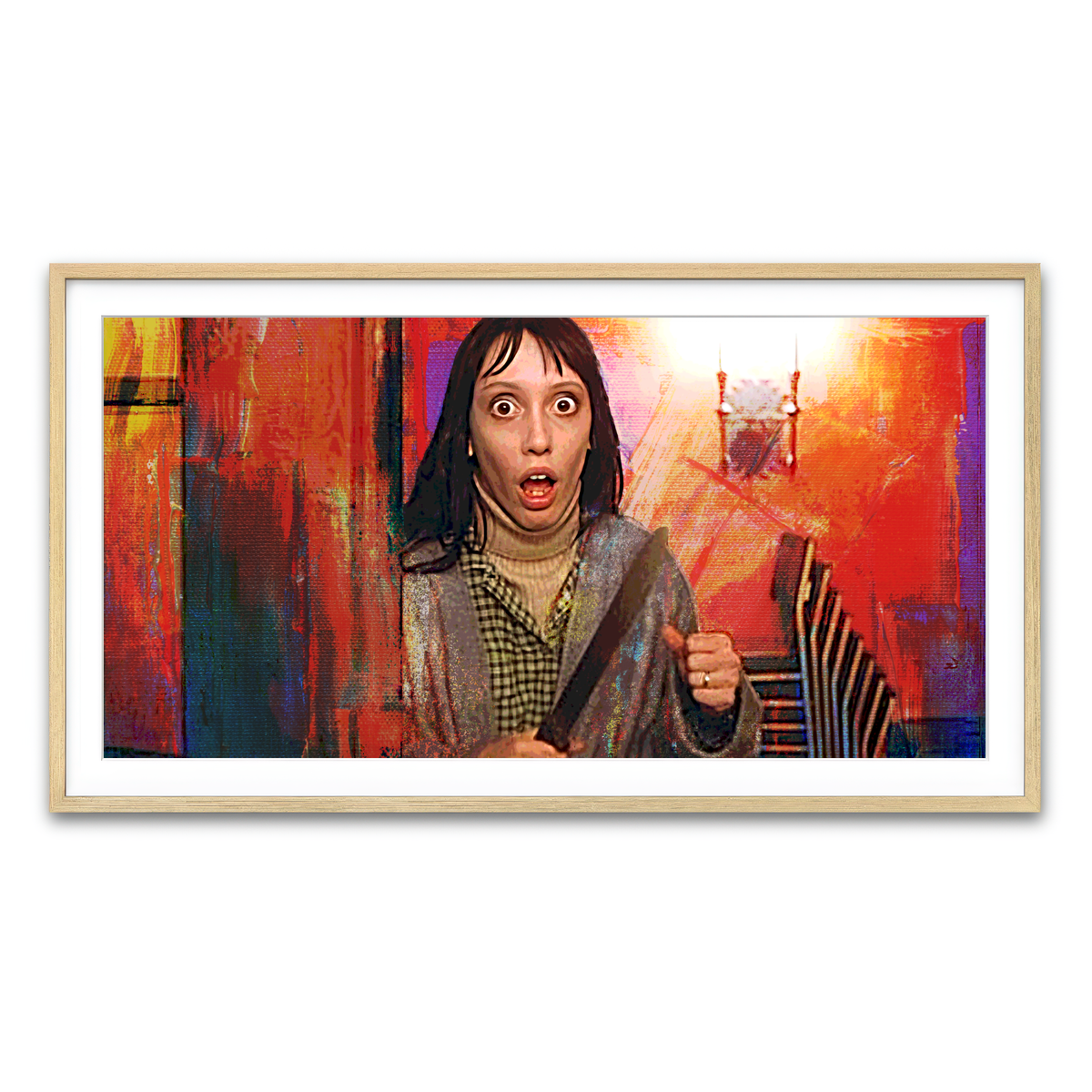 Framed Print 2x1 Natural