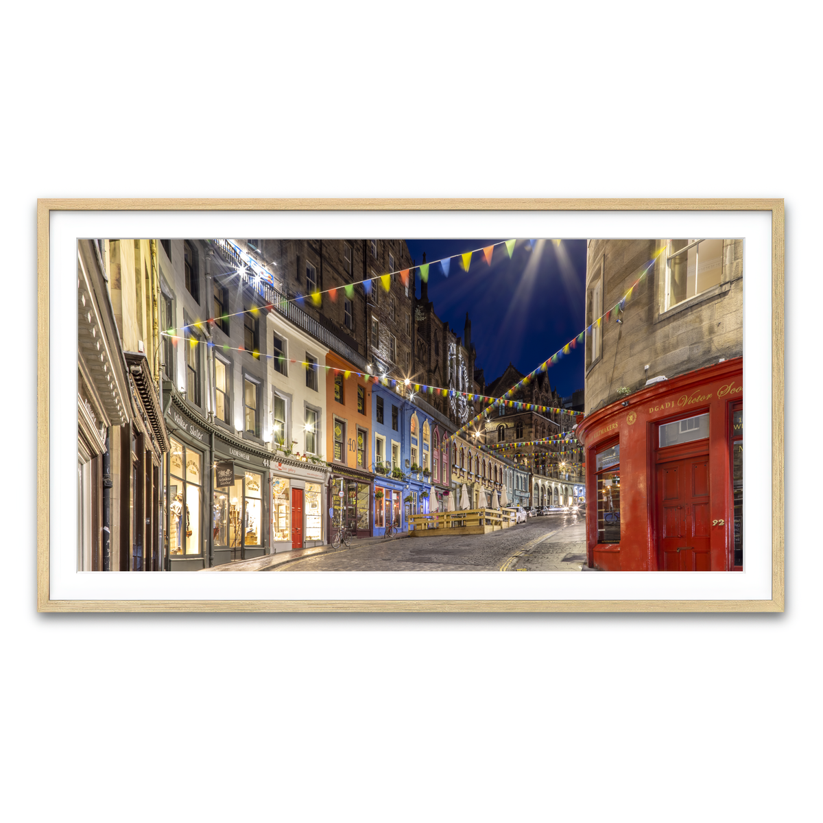 Framed Print 2x1 Natural